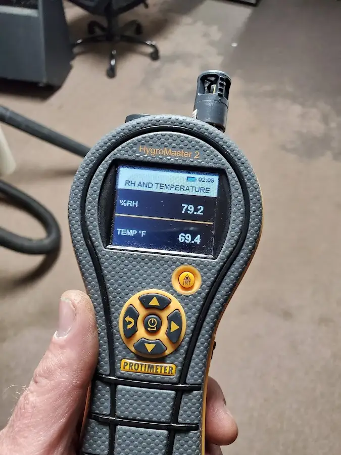 Moisture meter humidity assessment for Fire & Smoke Damage Restoration in Greer