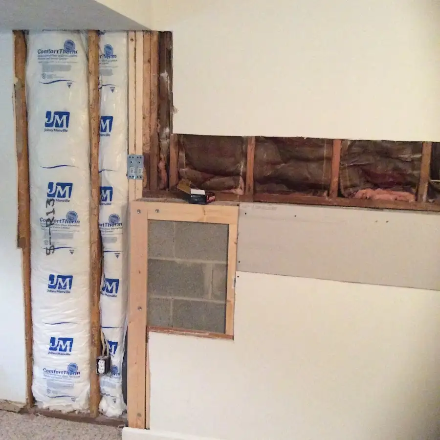 Wall insulation replacement during Odor Removal & Deodorization in Greer